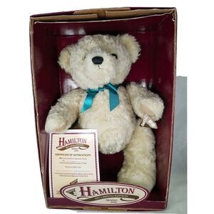 Dakin Hanilton 1997 Limited Edition 16" Vintage Bear Jointed Plush COA RARE HTF